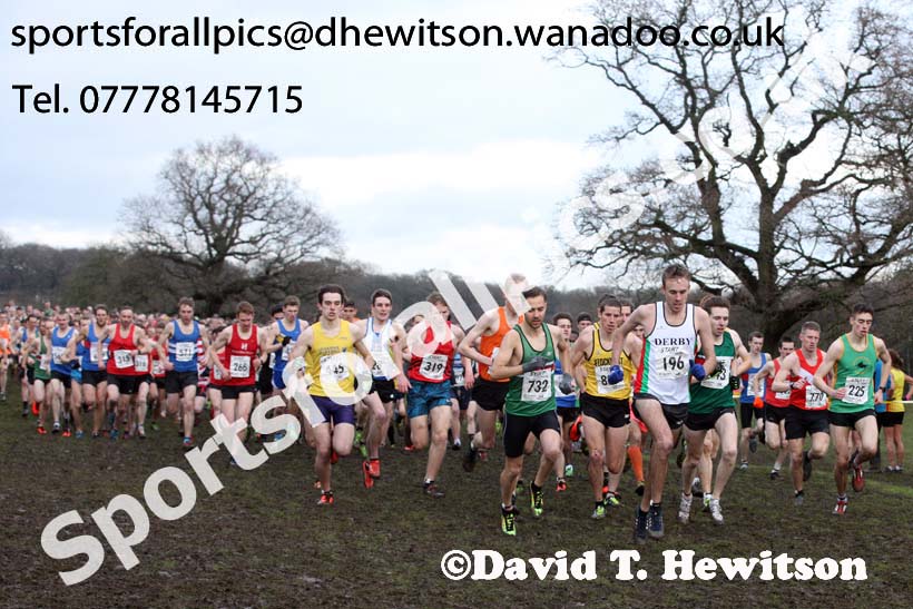 Senior mens Northern Cross Country, Knowsley Safari Park. Photo: David T. Hewitson/Sports for All Pics
